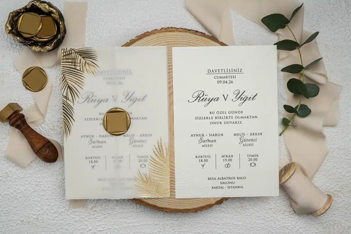 embroidery wedding invitation template